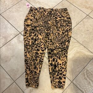 Juicy couture leopard pants new with tags! Very soft comfy material!